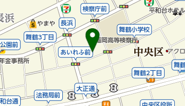 福岡市健康づくりサポートセンターの地図画像