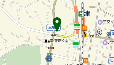 津在宅ケア診療所の地図画像