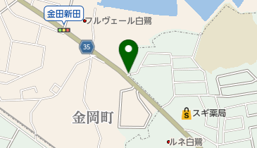 岡本内科の地図画像