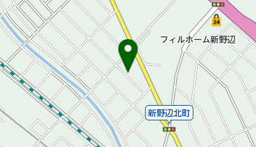 井上内科医院の地図画像