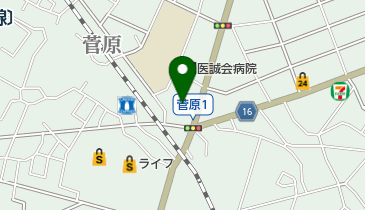 きたはらクリニックの地図画像