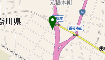 橋本みなみ内科本院の地図画像