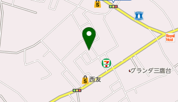 横内医院の地図画像