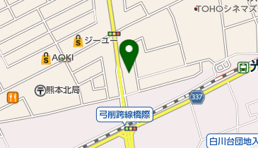 光の森メンタルクリニックの地図画像