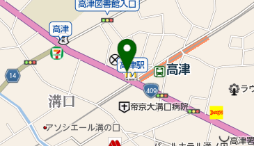 川崎高津診療所の地図画像