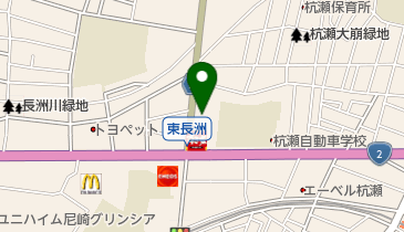 おおくま透析クリニックの地図画像