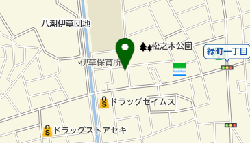 緑町こどもクリニックの地図画像