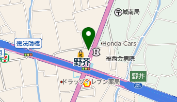 干隈ひふ科・アレルギー科クリニックの地図画像