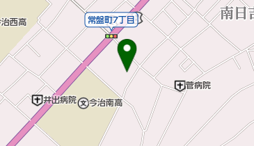 かとう耳鼻咽喉科の地図画像