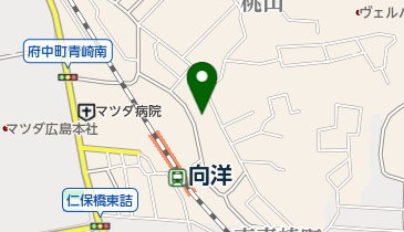 永田内科医院の地図画像