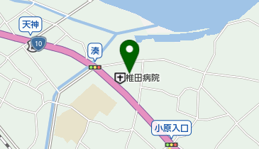 椎田クリニックの地図画像