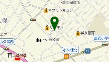 関内科医院の地図画像