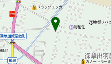 伏見駅前陳皮フ科・形成外科クリニックの地図画像