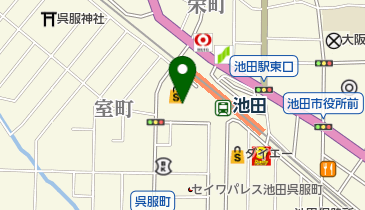 ほりお皮フ科クリニックの地図画像