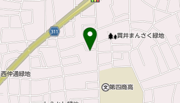 加藤医院の地図画像