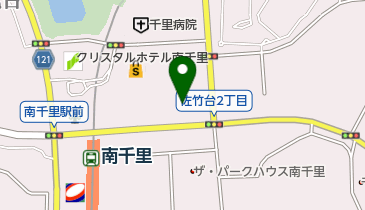 にいのぶクリニックの地図画像