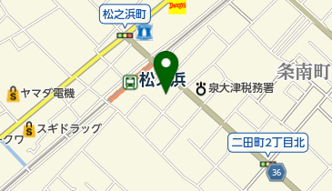 うえにし乳腺消化器クリニックの地図画像