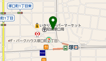 はんしんメンタルクリニックの地図画像