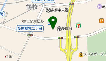 こどもクリニックしみずの地図画像