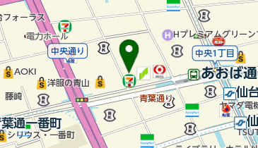 青葉通り中央みよしメンタルクリニックの地図画像