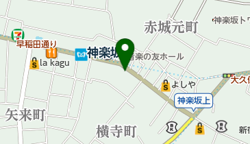 神楽坂こころのクリニックの地図画像