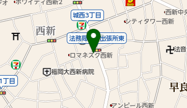 福岡医療クリニックの地図画像