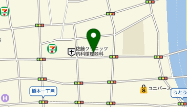 斉藤内科小児科医院の地図画像