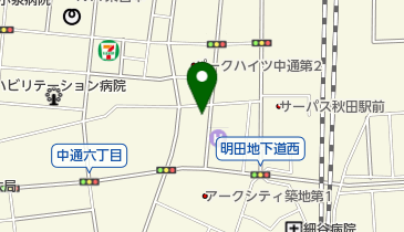 高清水医院の地図画像