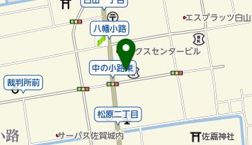 佐賀クリニックの地図画像