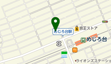 めじろ台内科医院の地図画像