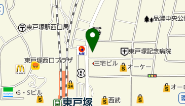 東戸塚脳神経外科クリニックの地図画像