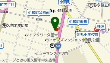 伴医院の地図画像