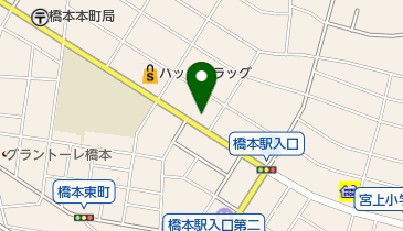 橋本医院の地図画像