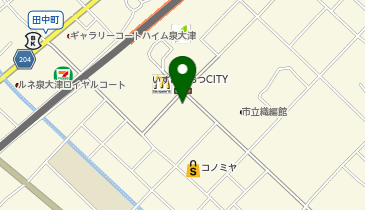 おづ眼科クリニックの地図画像