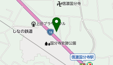 金井医院の地図画像