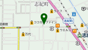 かまざわ耳鼻咽喉科の地図画像