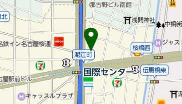国際セントラルクリニックの地図画像