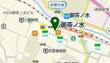 お茶の水メンタルクリニックの地図画像