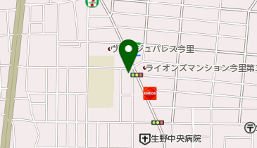 パククリニックの地図画像