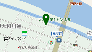 松屋茶論クリニックの地図画像