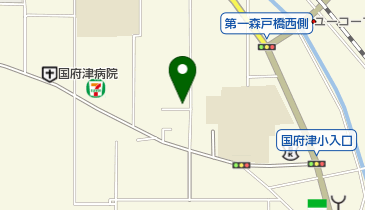 甫守内科医院の地図画像