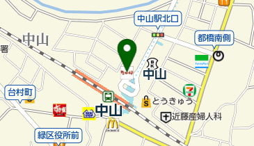 中山メンタルクリニックの地図画像