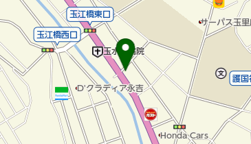 きた眼科の地図画像
