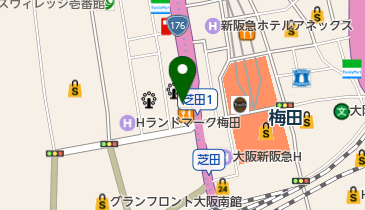 大阪駅前こころのクリニックの地図画像