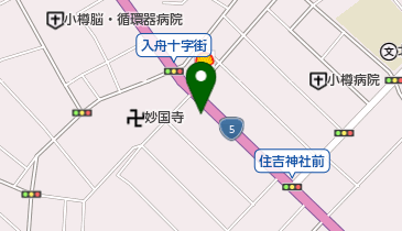 入船耳鼻咽喉科の地図画像