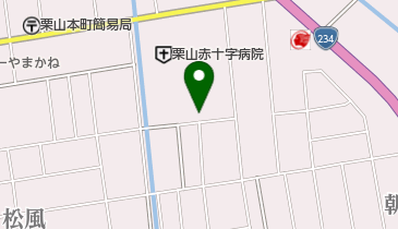 栗山さいとう眼科の地図画像