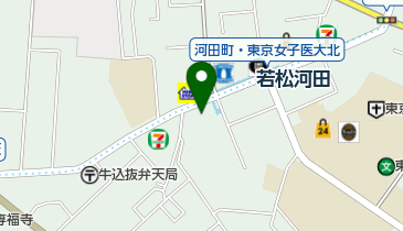 甲状腺のクリニック若松河田 新宿区 内科 162 0054 の地図 アクセス 地点情報 Navitime