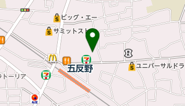 渡辺整形外科の地図画像