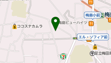 内科・脳神経外科 西原クリニックの地図画像