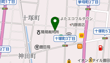 ほしの内科クリニックの地図画像
